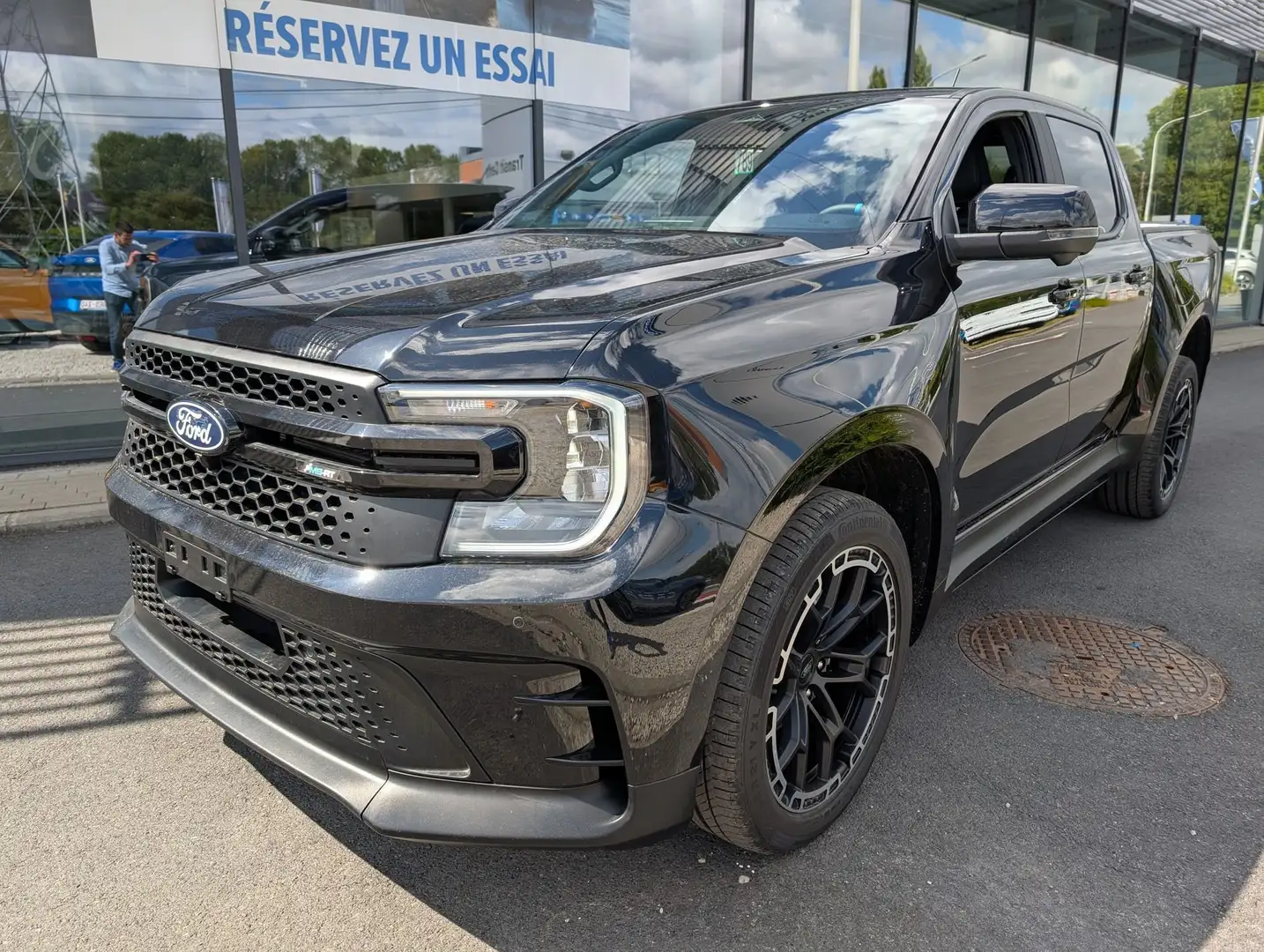 Ford Ranger MS-RT - 3.0 D V6 240cv A10 - NEUF Zwart - 2