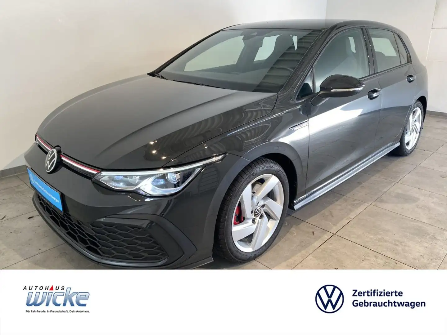 Volkswagen Golf GTI Golf VIII 2.0 TSI DSG GTI NAVI KLIMA KEYLESS PDC L Grau - 1