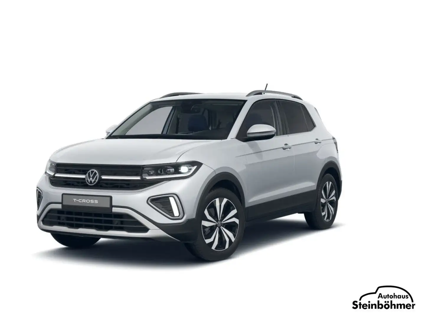 Volkswagen T-Cross Style 1.0 TSI DSG Navi AHK RearView ACC Silber - 2