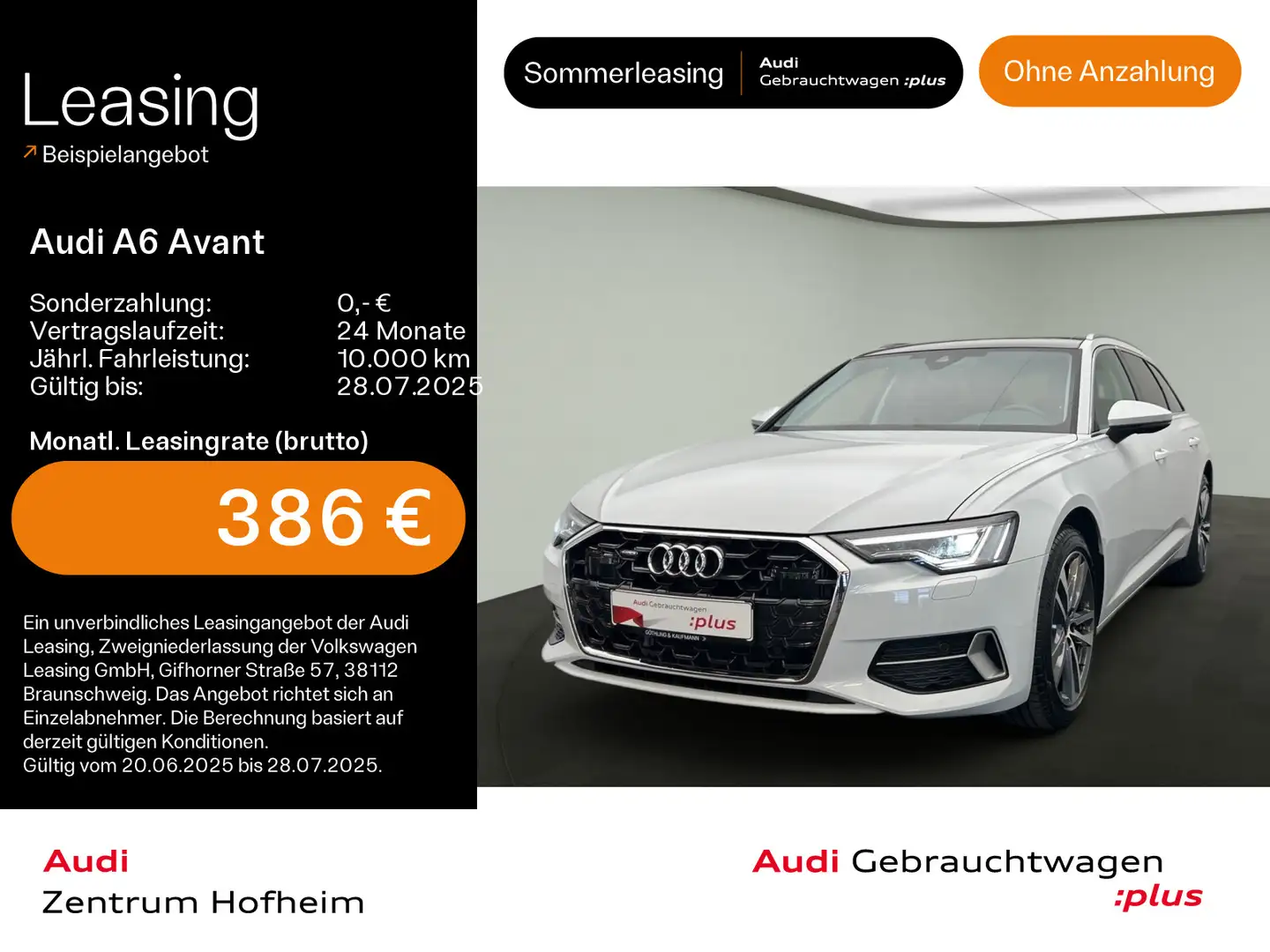 Audi A6 40 TDI qu advanced S tro*Pano*Matrix*Vi Weiß - 1
