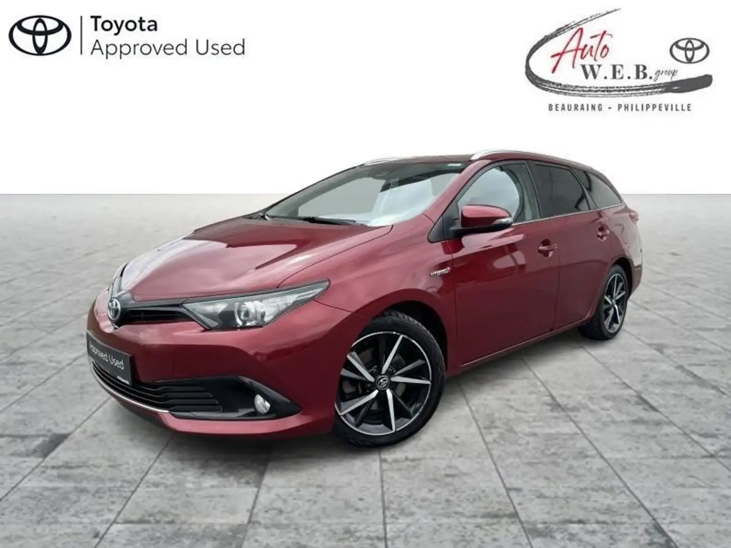 Toyota Auris 1.8 HSD Style Touring Sports Piros - 1