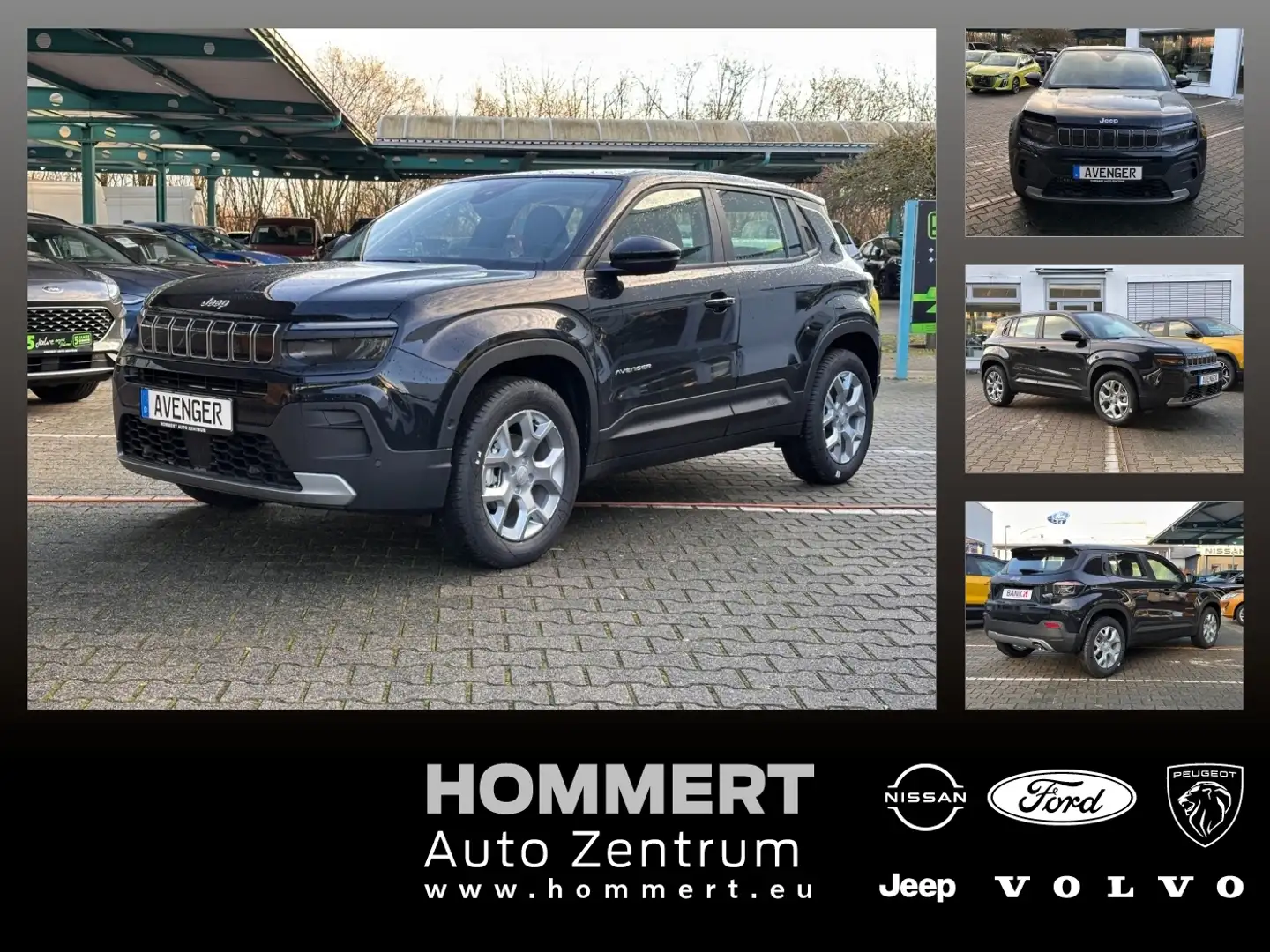Jeep Avenger 1.2 T-GDI Altitude Schwarz - 1