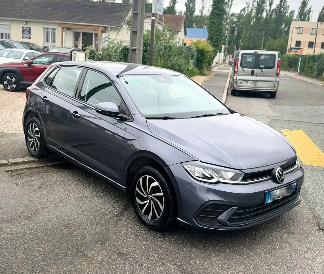 Volkswagen Polo 5P SUV 1.0 TSI 95 Life Business 04/2023 14159€ HT Bleu - 1