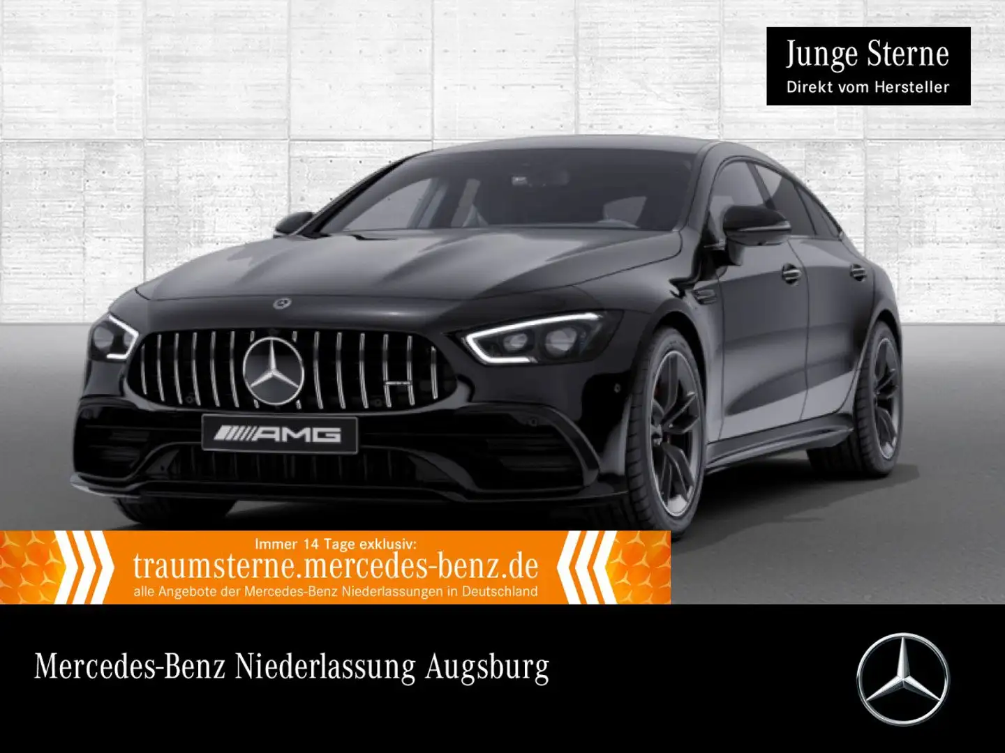 Mercedes-Benz AMG GT 53  Cp. 4M Perf-Sitze Perf-Abgas WideScreen Schwarz - 1