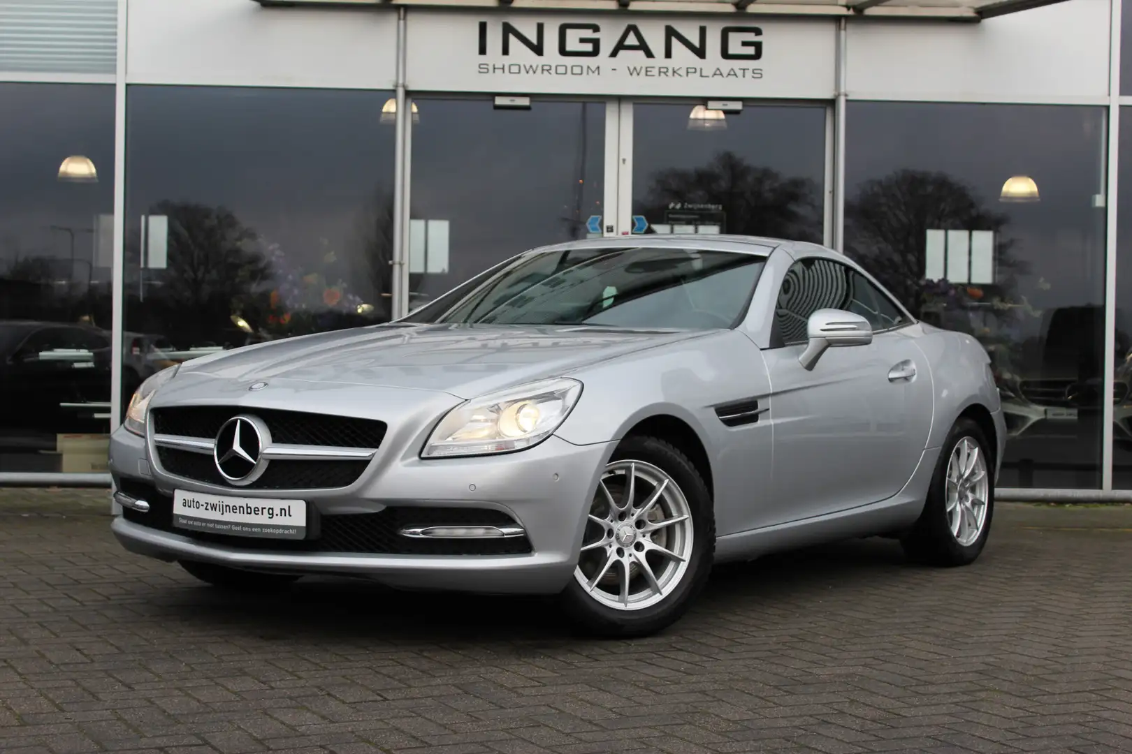 Mercedes-Benz SLK 200 | cruise | stoelver | automaat | Gri - 1