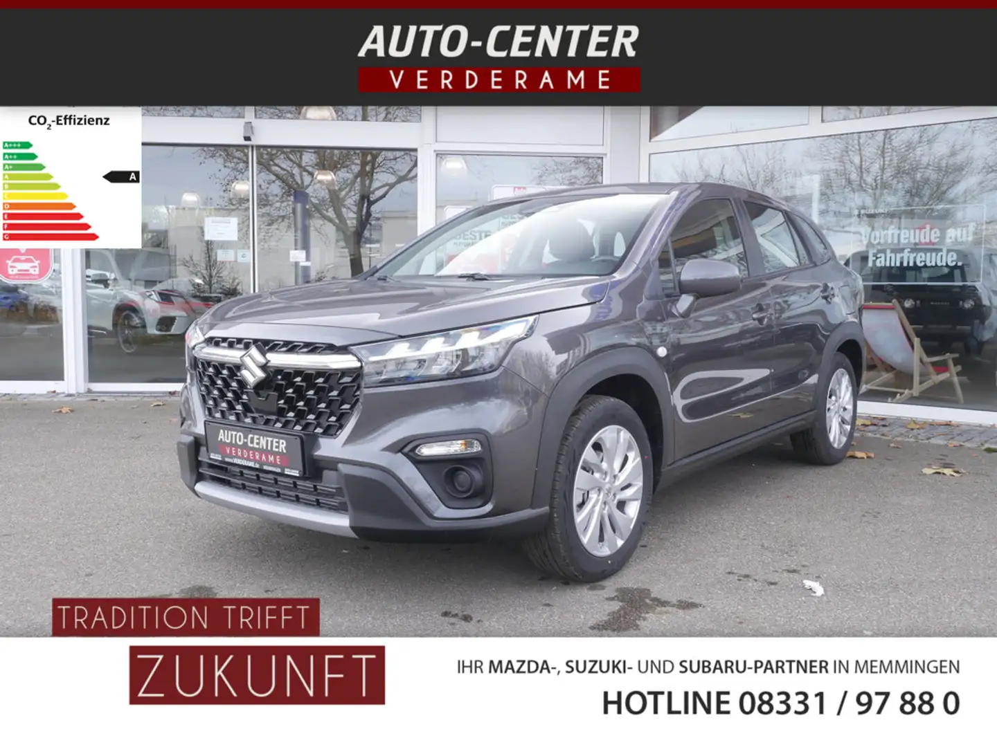 Suzuki S-Cross 1.4 Hybrid Edition PDC NAVI ACC LED Grau - 1