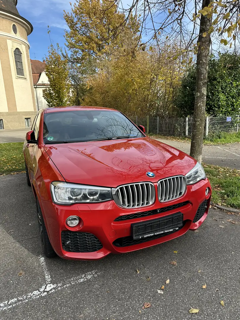 BMW X4 M x Drive 3.0 d Autpmatik M-Paket Keyless Červená - 1