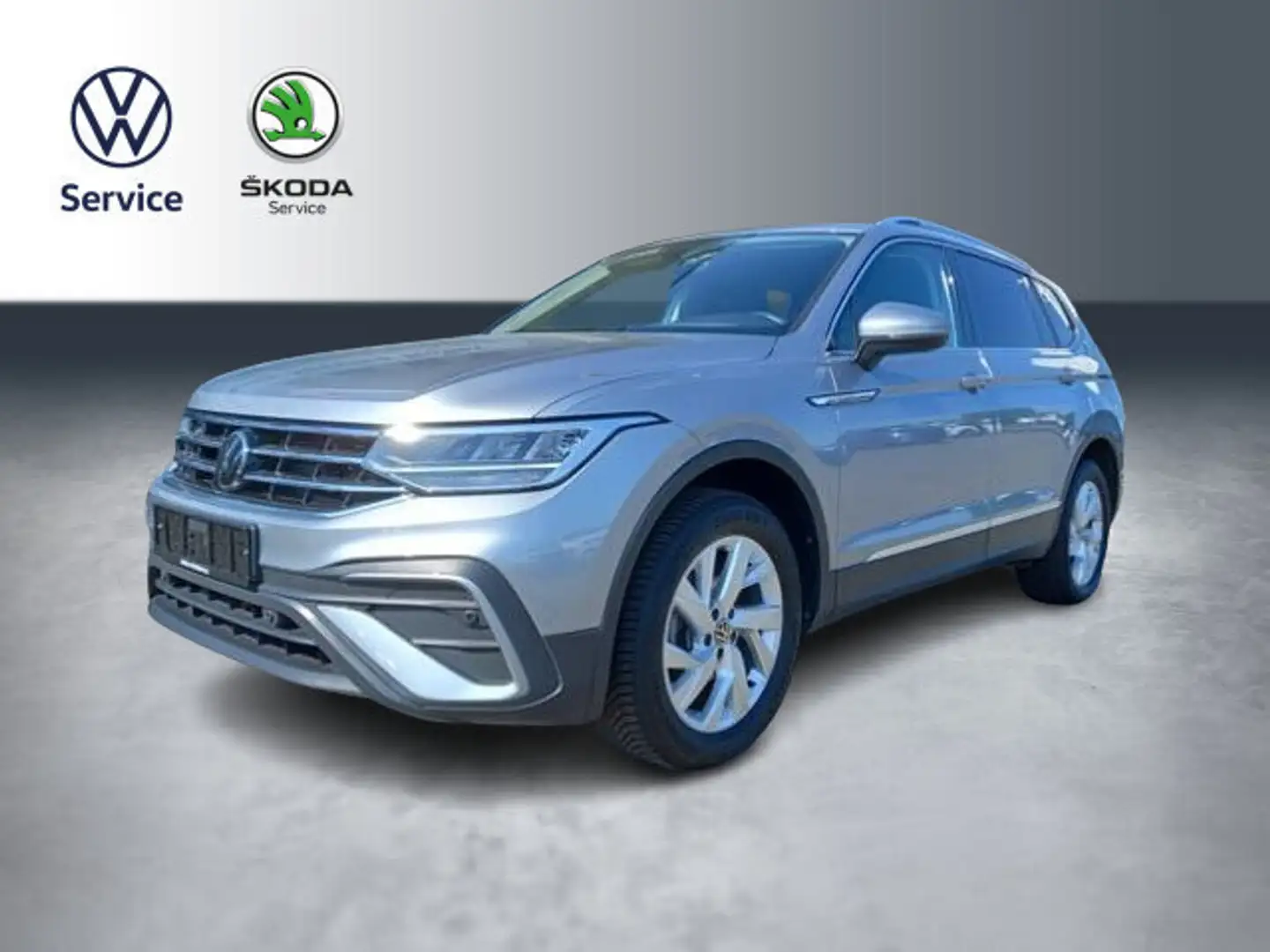 Volkswagen Tiguan Allspace Tiguan Allspace 2.0 TDI DSG AHK 7 Sitze Kamera Argento - 1