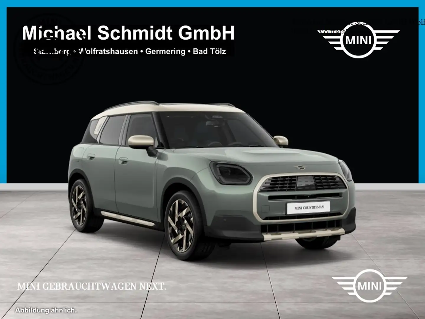 MINI Cooper Countryman Countryman C Head-Up DAB LED Pano.Dach Shz Grün - 1