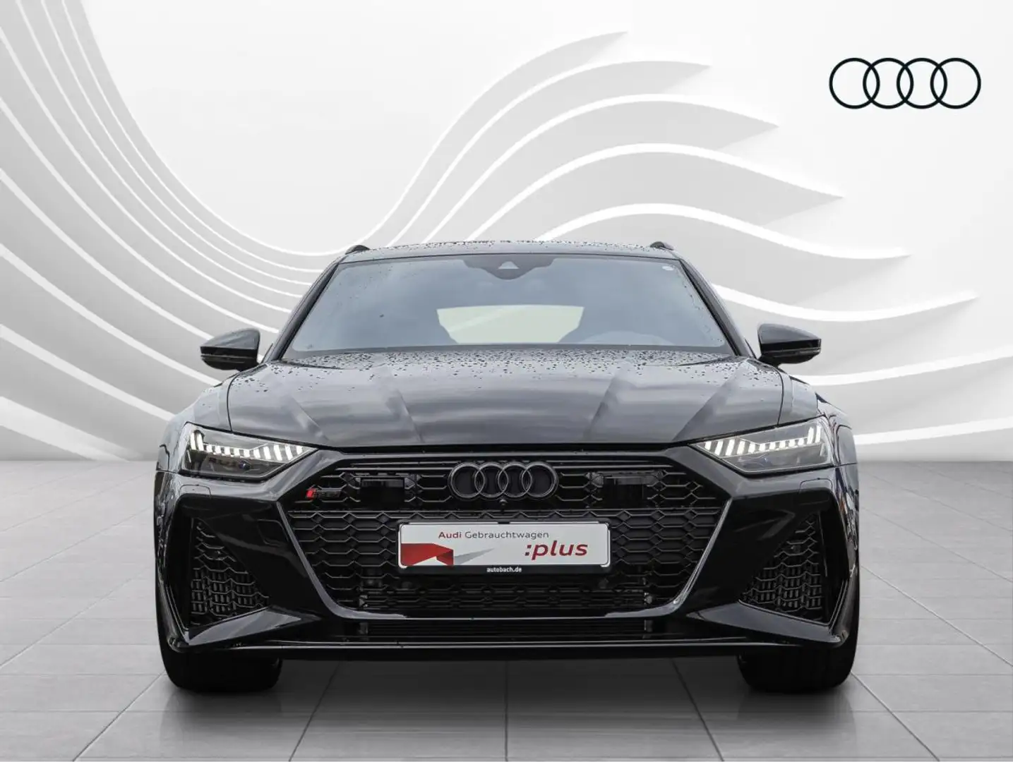 Audi RS6 Avant Dynamik Plus HD-Matrix B&O Keramik Pano Stan Schwarz - 2