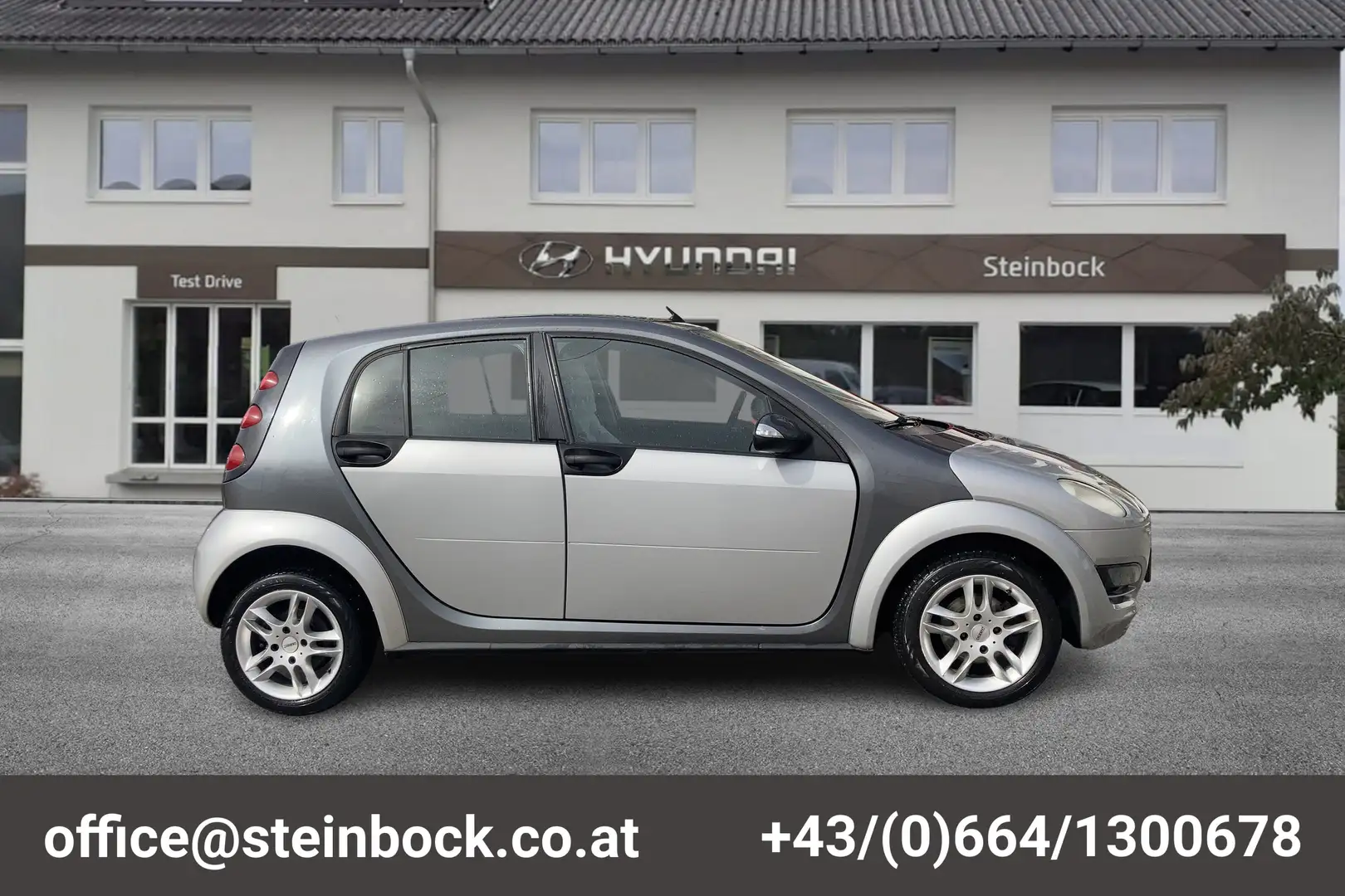 smart forFour (70kW) Silber - 2