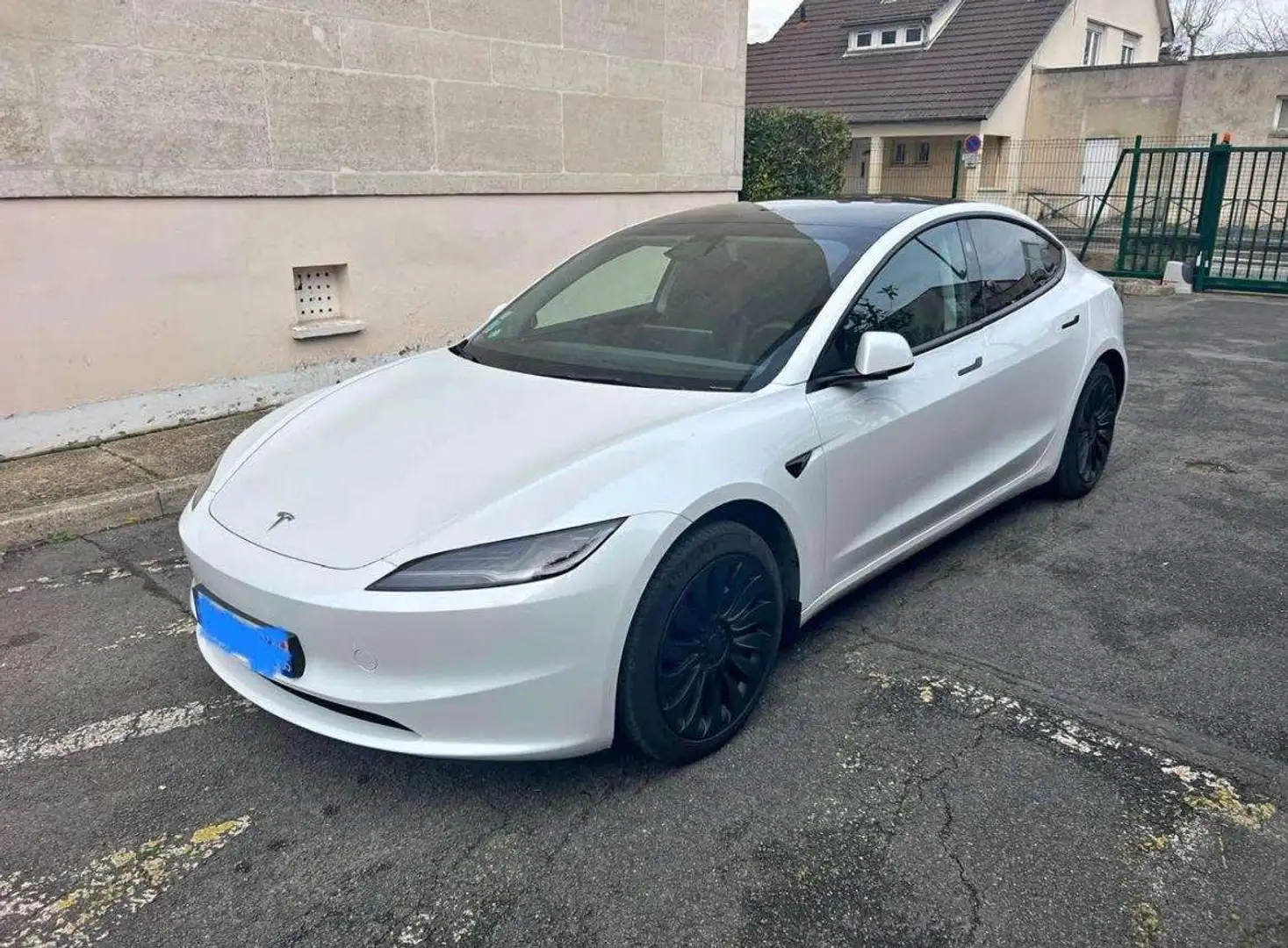 Tesla Model 3 Model 3 propulsion Blanc - 1