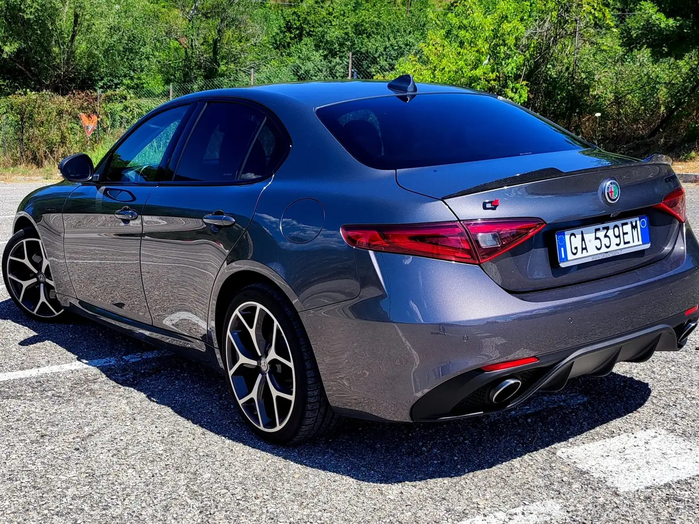 Alfa Romeo Giulia Giulia 2020 2.2 t Veloce TI Q4 210cv awd auto Grigio - 2