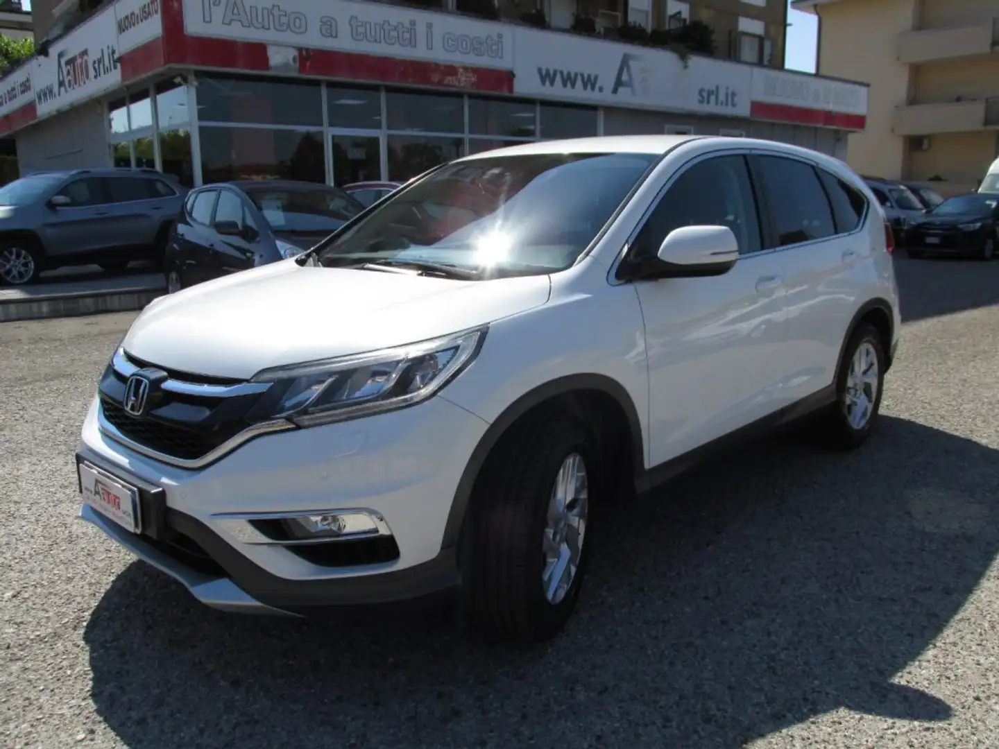 Honda CR-V 1.6 i-DTEC Elegance Navi AT 4WD autom. -DA VETRINA Blanc - 1