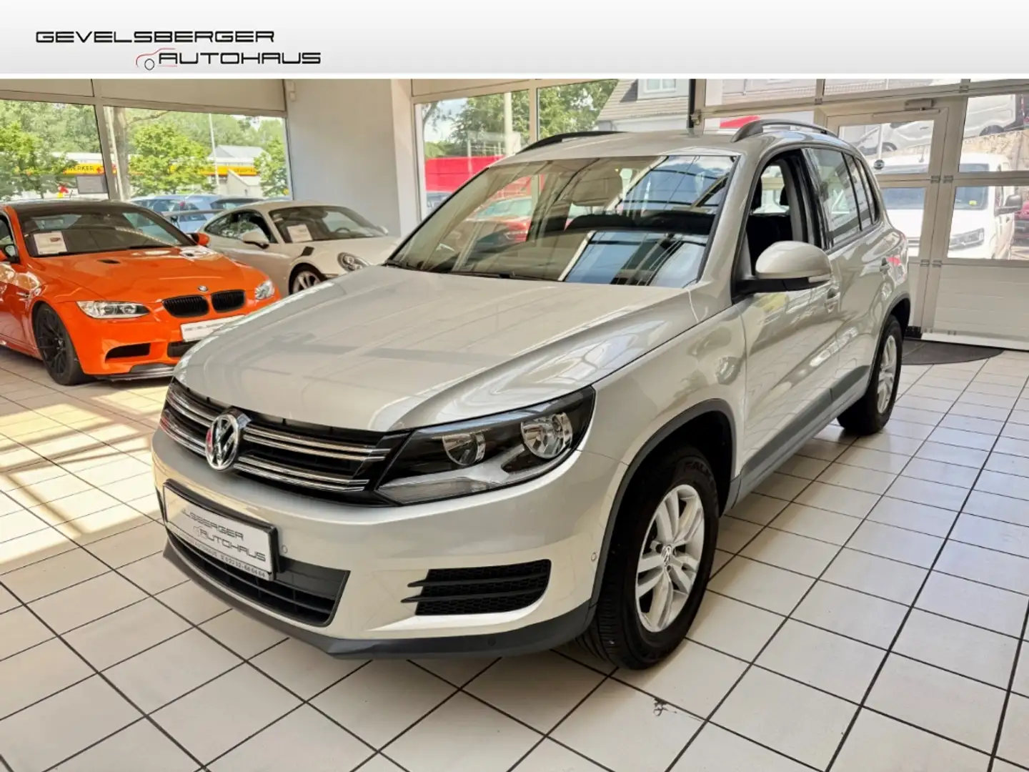 Volkswagen Tiguan Trend & Fun BMT 1.4 TSI Scheckheft 1.Hand Argent - 1