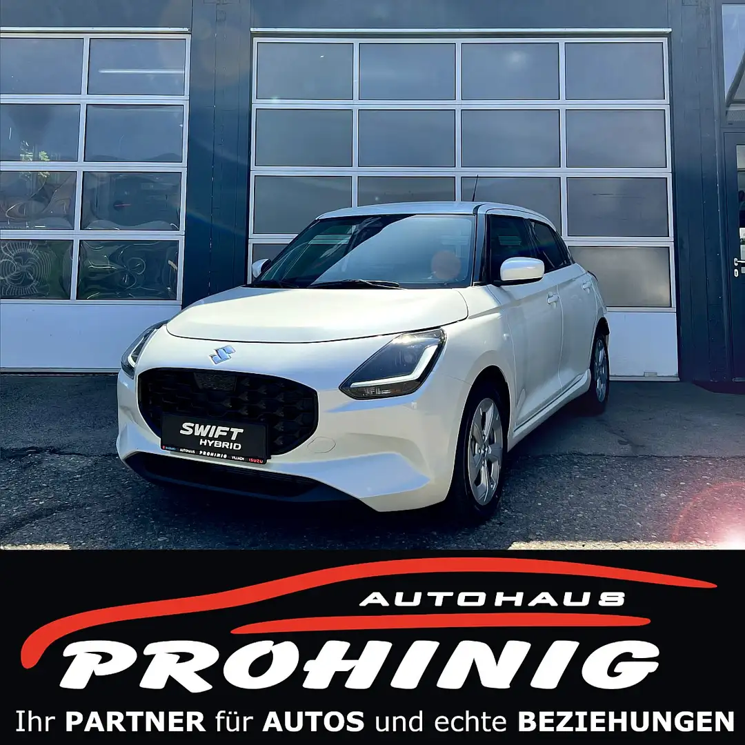 Suzuki Swift 1,2 Hybrid Shine Weiß - 1