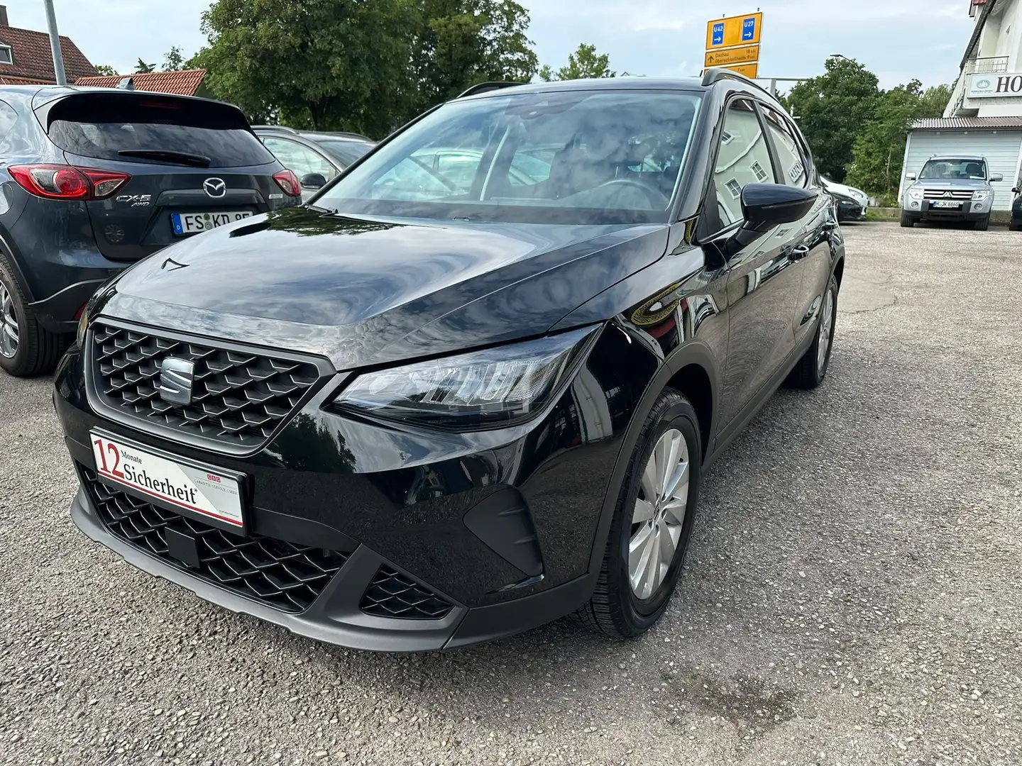 SEAT Arona 1,0 TSI Style  Infotain P. Fahrassi. P. W. P. PDC Schwarz - 2