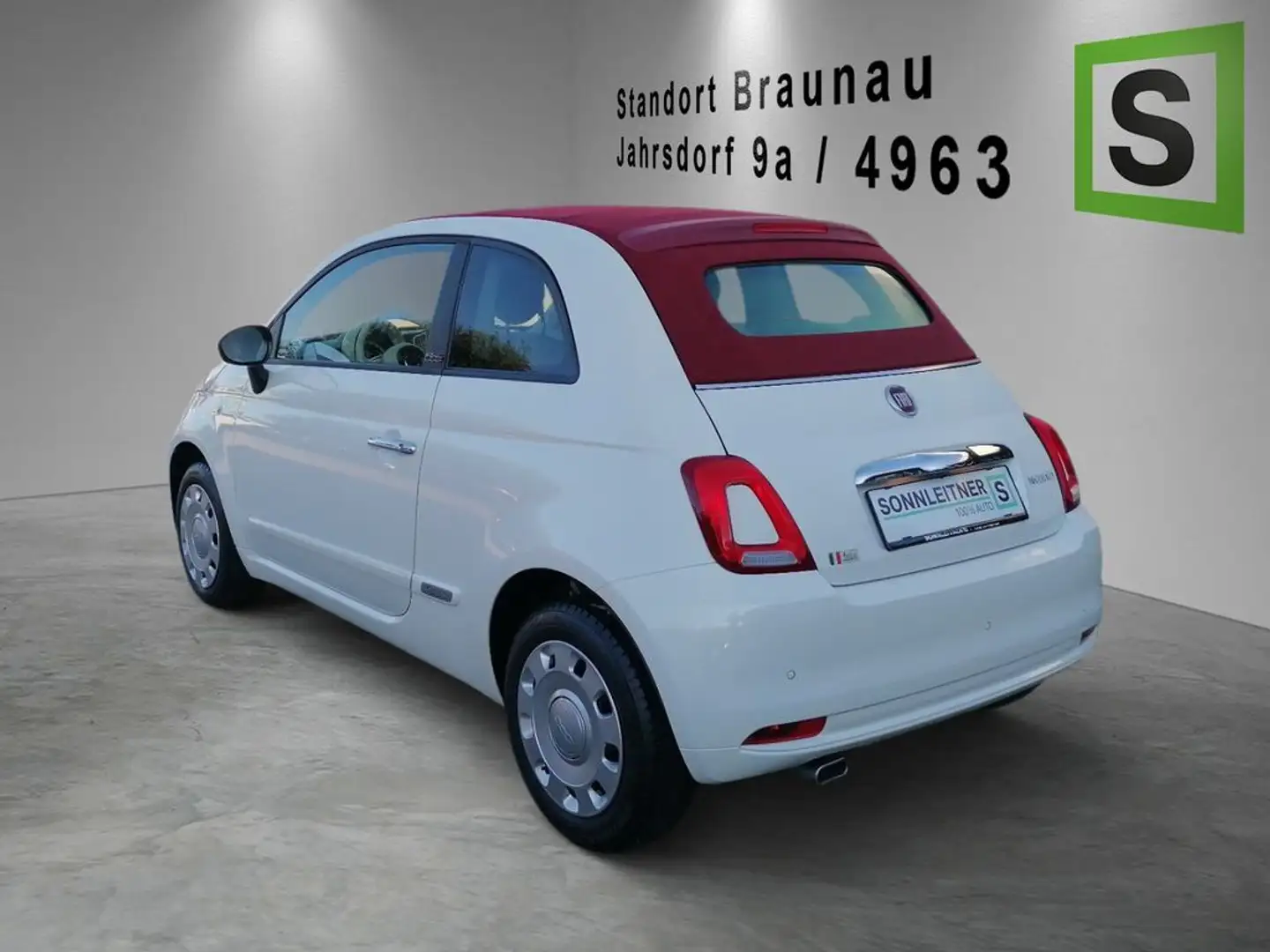 Fiat 500 500 Lounge 1,0 Mild Hybrid Weiß - 2