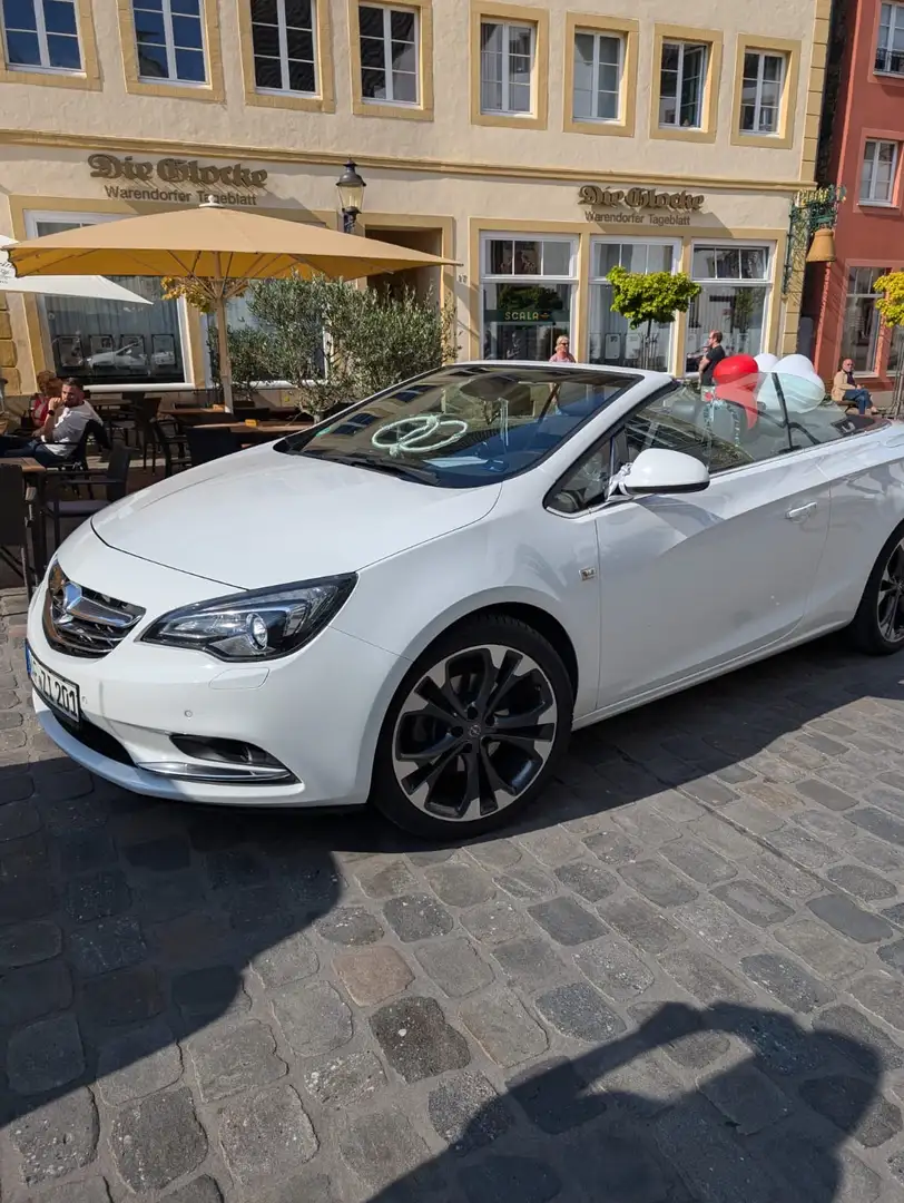 Opel Cascada Cascada 1.4 Turbo (ecoFLEX) Start/Stop Innovation Blanc - 2