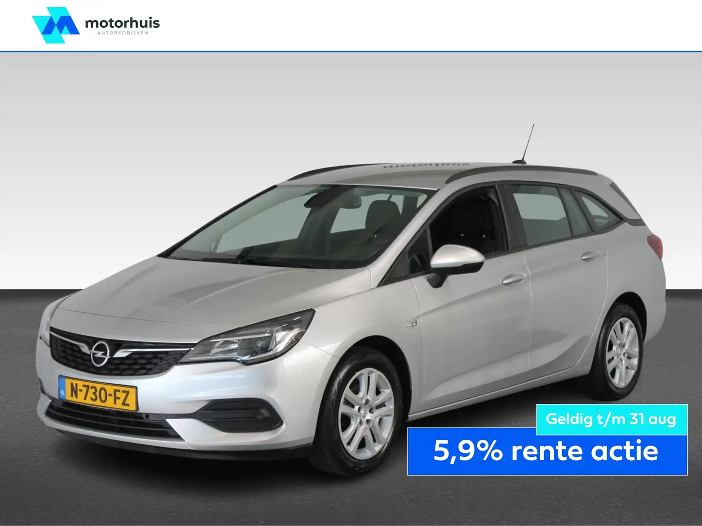 Opel Astra Sports Tourer 1.4T 145pkEdition Automaat | Demo, b Szary - 1