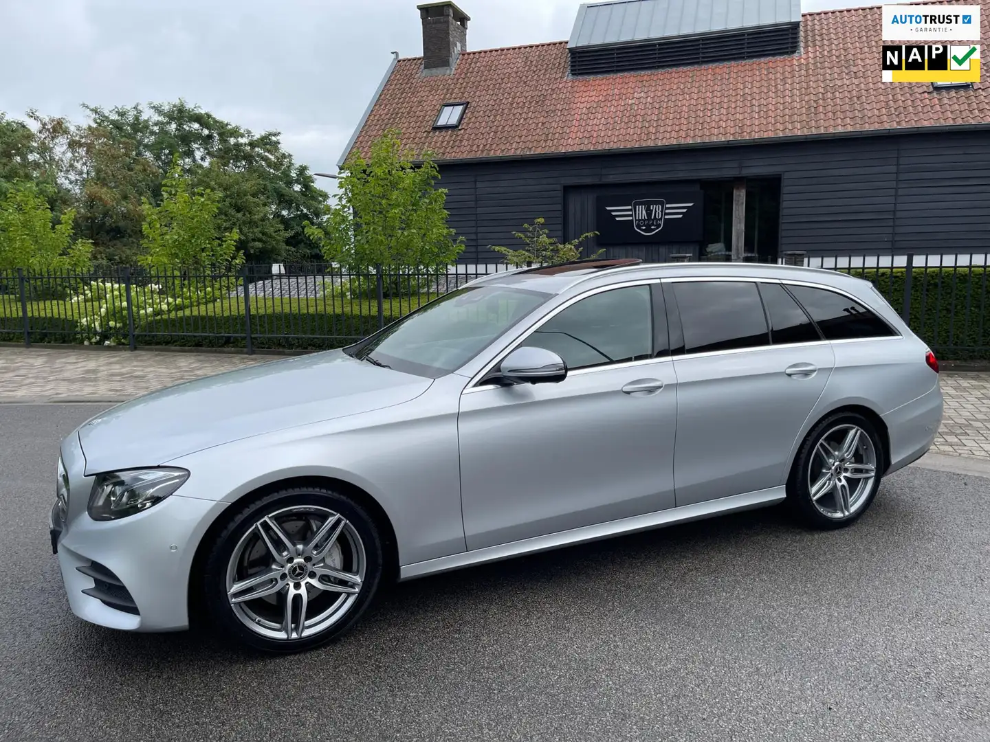 Mercedes-Benz E 250 Estate Premium Plus AMG 360" Camera Panodak Burmes Grijs - 1
