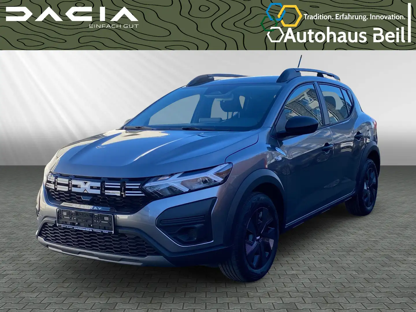 Dacia Sandero III Stepway Essential TCe 90 Grijs - 1