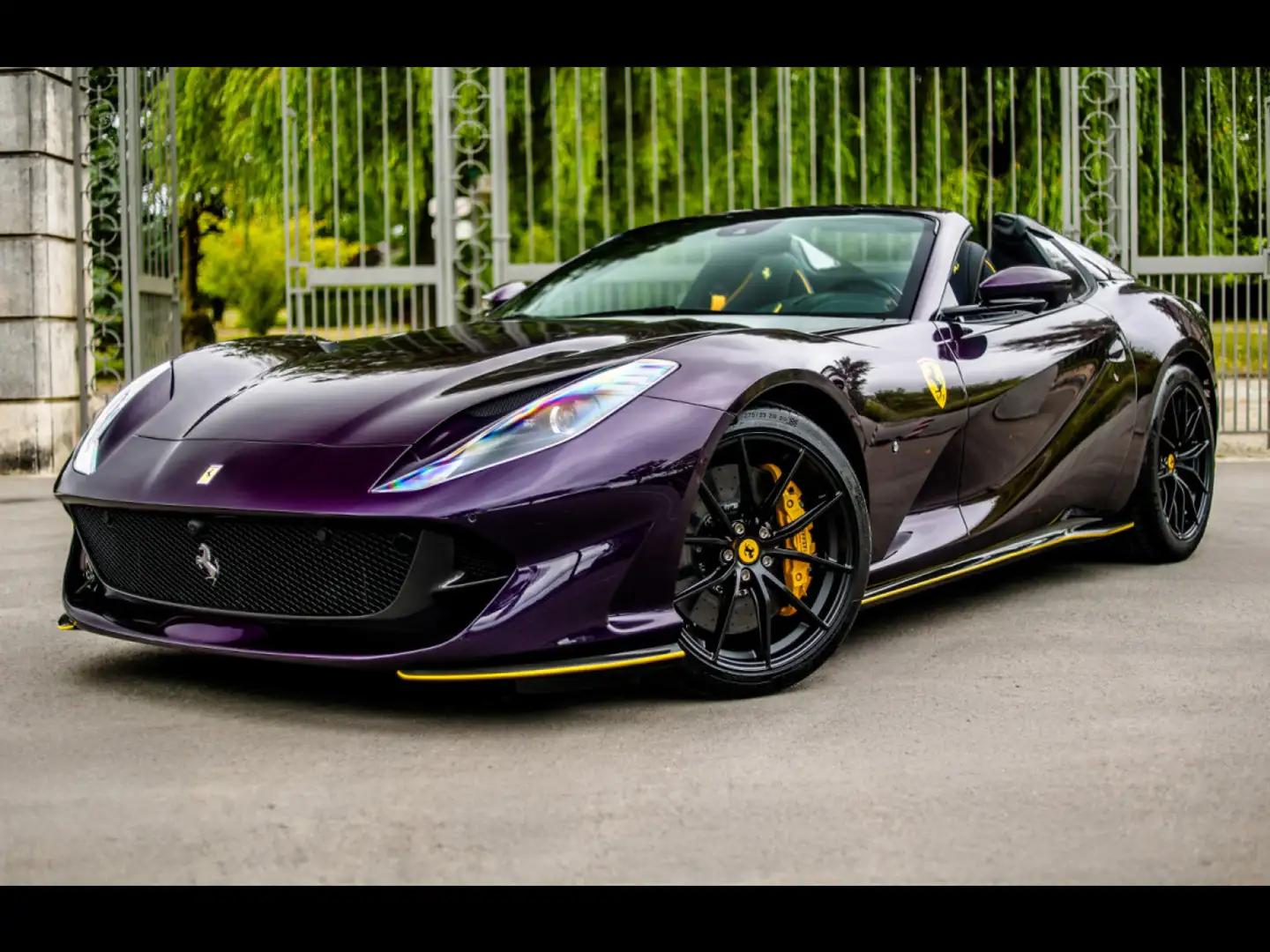 Ferrari 812 GTS ATELIER°VIOLA HONG KONG°FULL XPEL°CARBON°1st H Mauve - 1
