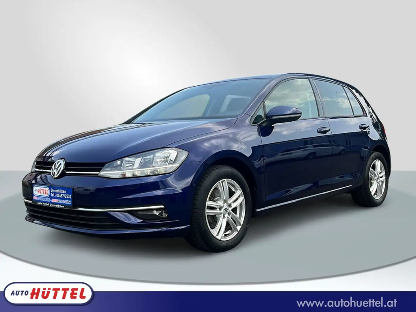 Volkswagen Golf VII Comfortline 1.6 TDI DSG-ACC-Navi Bleu - 1