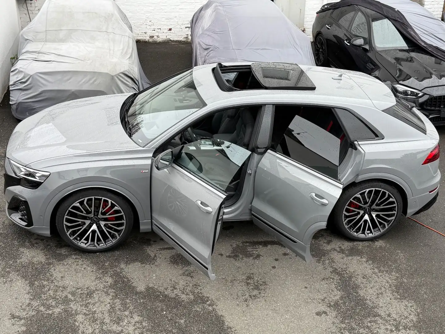 Audi Q8 *3,0 TDI*S Line*Allradlenkung*Luft*Nardo*Excl Grau - 1