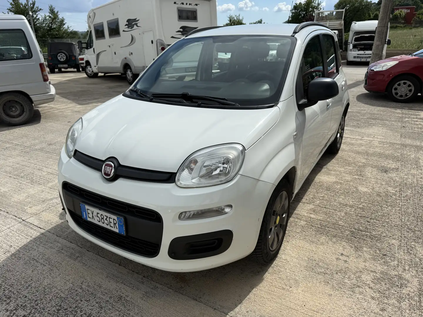 Fiat Panda Panda 1.2 Pop 69cv E6 5 Posti Weiß - 1