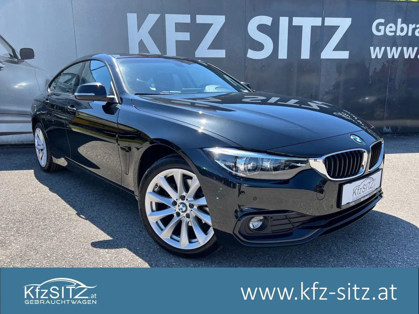 BMW 420 xd Sport Line Aut. Чорний - 1