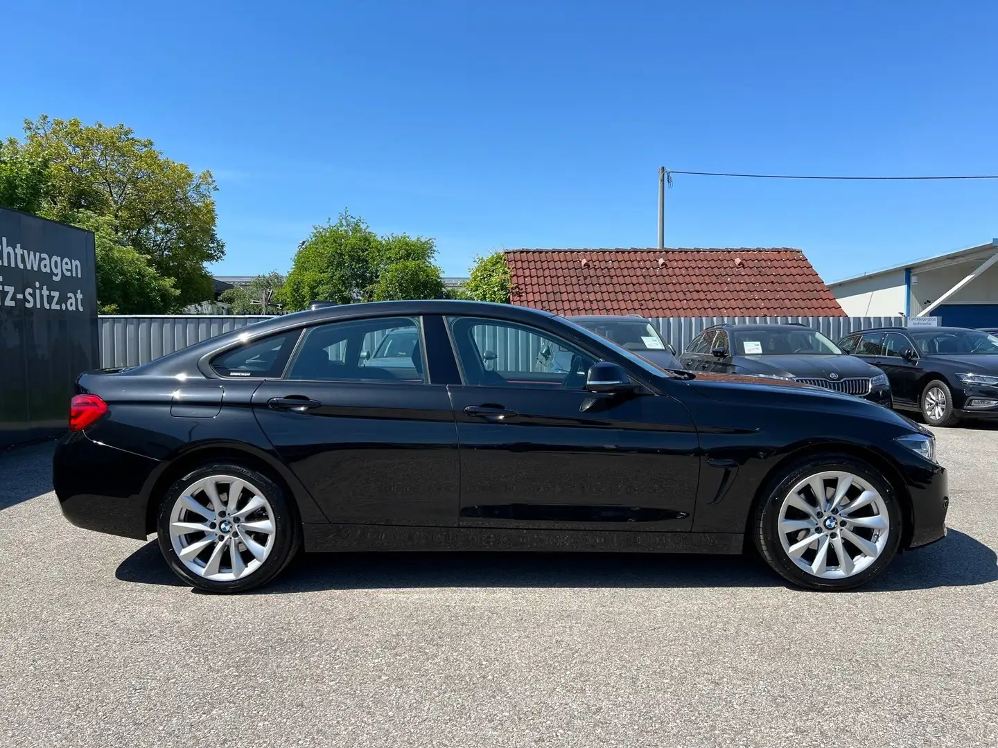 BMW 420 xd Sport Line Aut. Чорний - 2