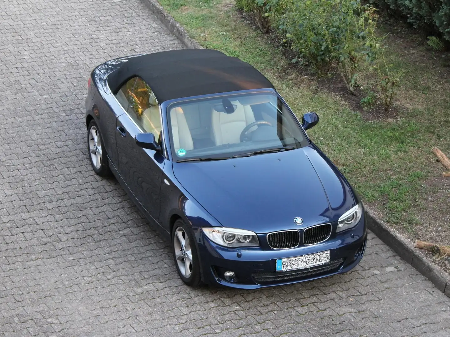 BMW 120 120i Cabrio Blau - 2