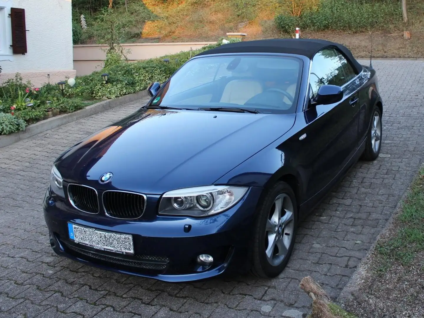 BMW 120 120i Cabrio Blau - 1