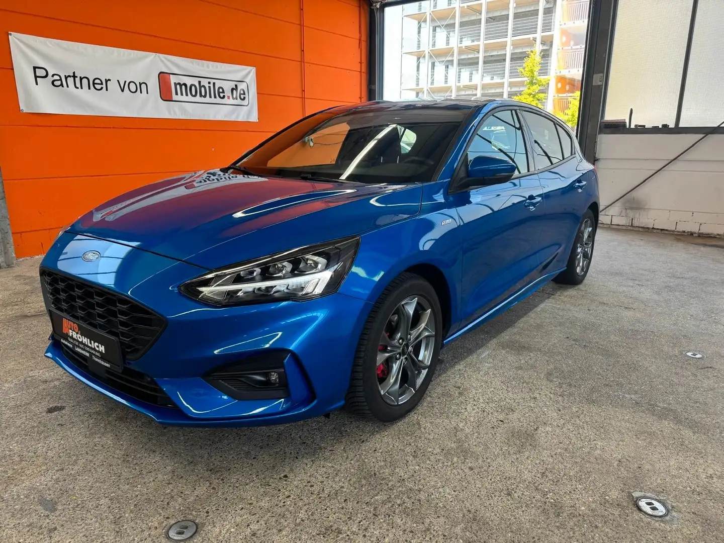 Ford Focus Lim. ST-Line X Automatik LED Kamera Navi Bleu - 1