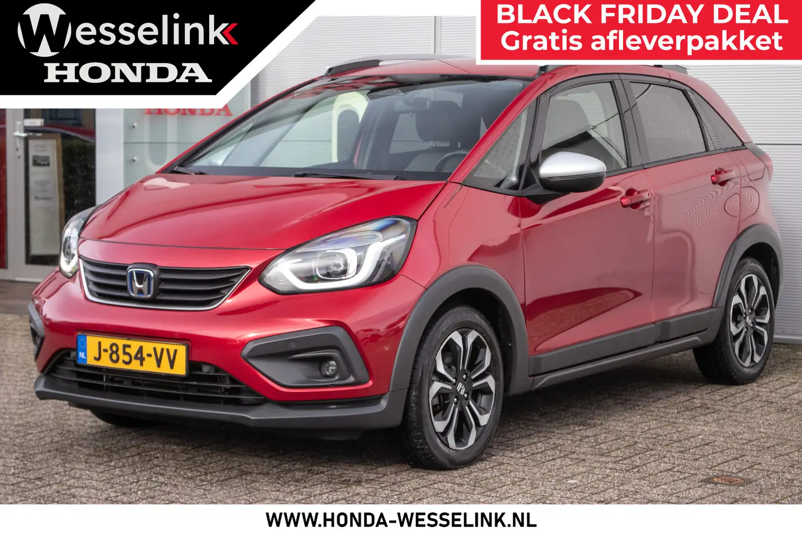 Honda Jazz 1.5 e:HEV Crosstar 1ste eig. | Dealerond. | Nav | Rot - 1