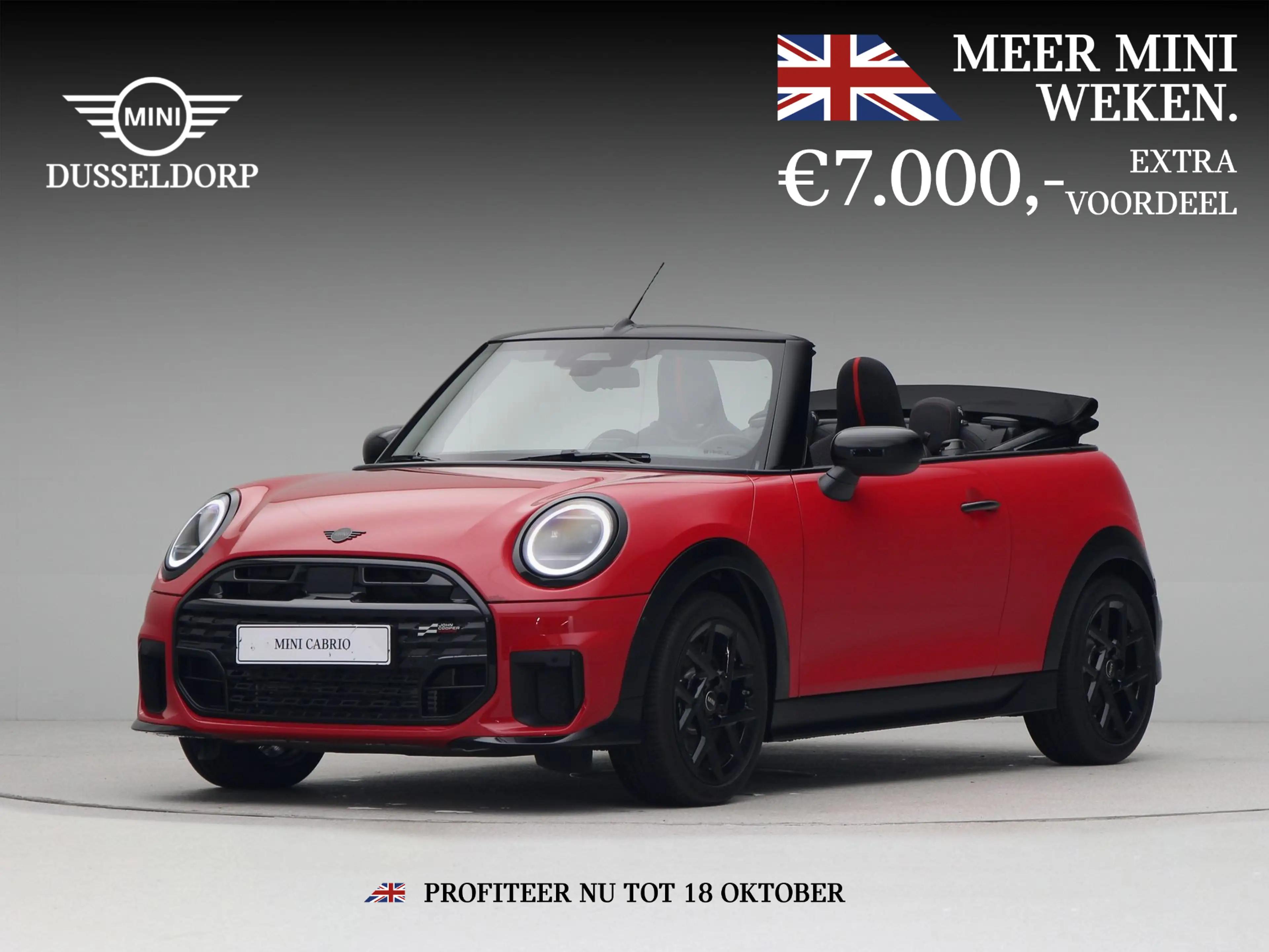 MINI Cooper C Cabrio John Cooper Works Pakket M PRIVATE LEASE EUR 586,-