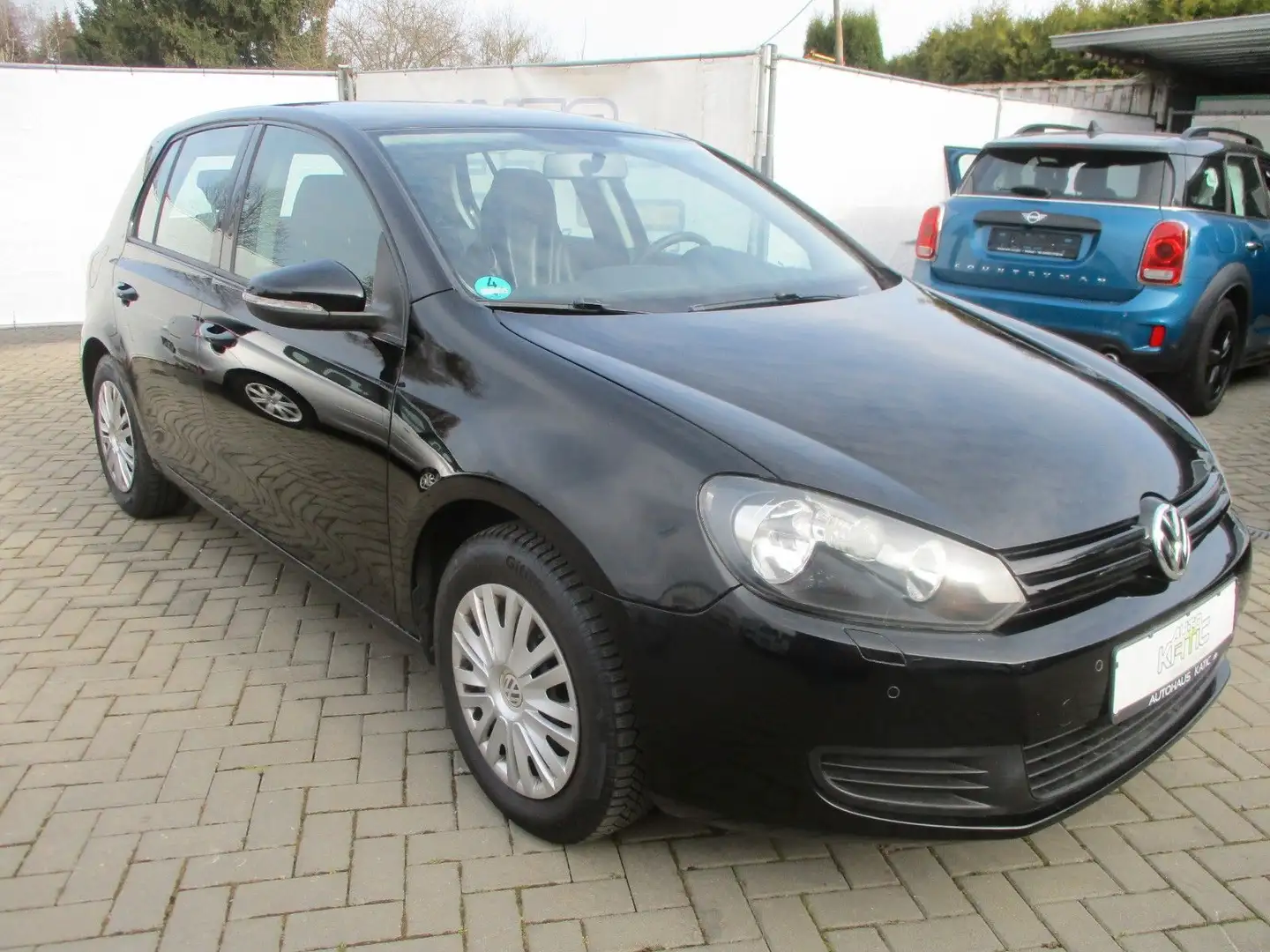Volkswagen Golf VI 2.0 TDI Comfortline*Scheckheft gepflegt Schwarz - 2