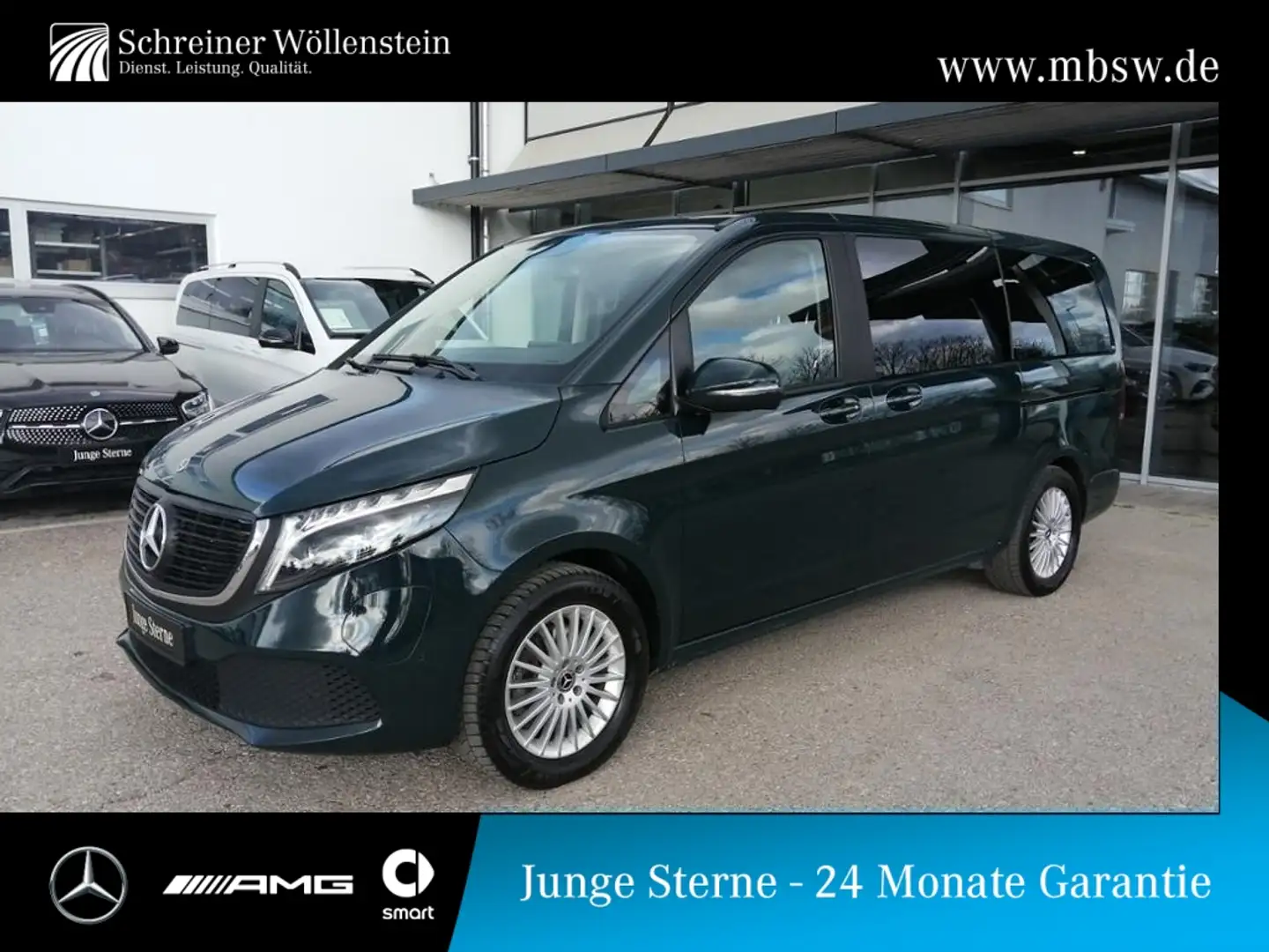 Mercedes-Benz EQV 300 Lang MBUX*Navi*LED*Distronic*360° Kamera Verde - 1