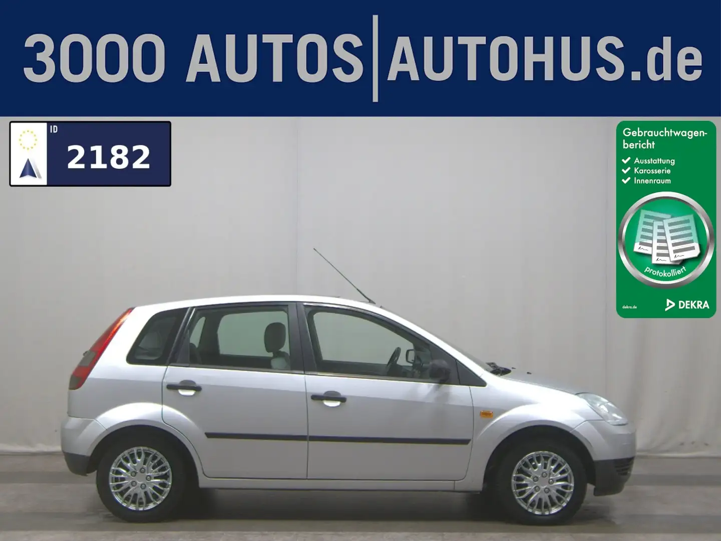 Ford Fiesta 1.4 TDCi Ambiente ABS Radio Argento - 1
