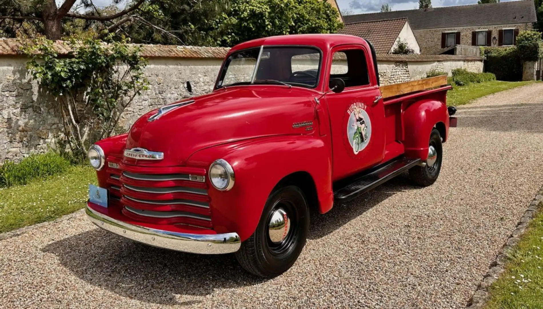 Chevrolet pick up 1950 Rood - 2