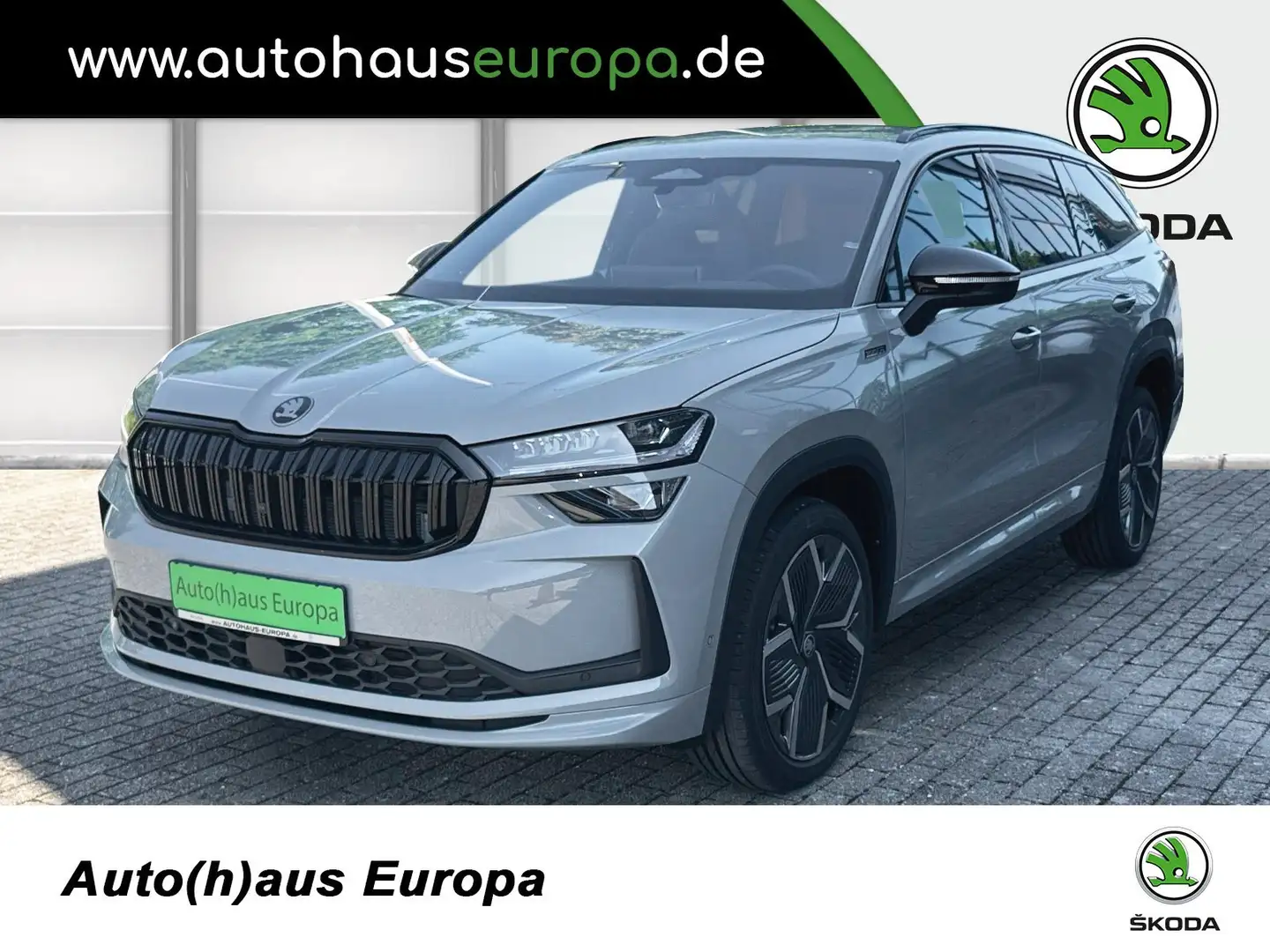 Skoda Kodiaq 142kW 2.0 TDI Sportline Matrix 360 4xSHZ Grau - 1