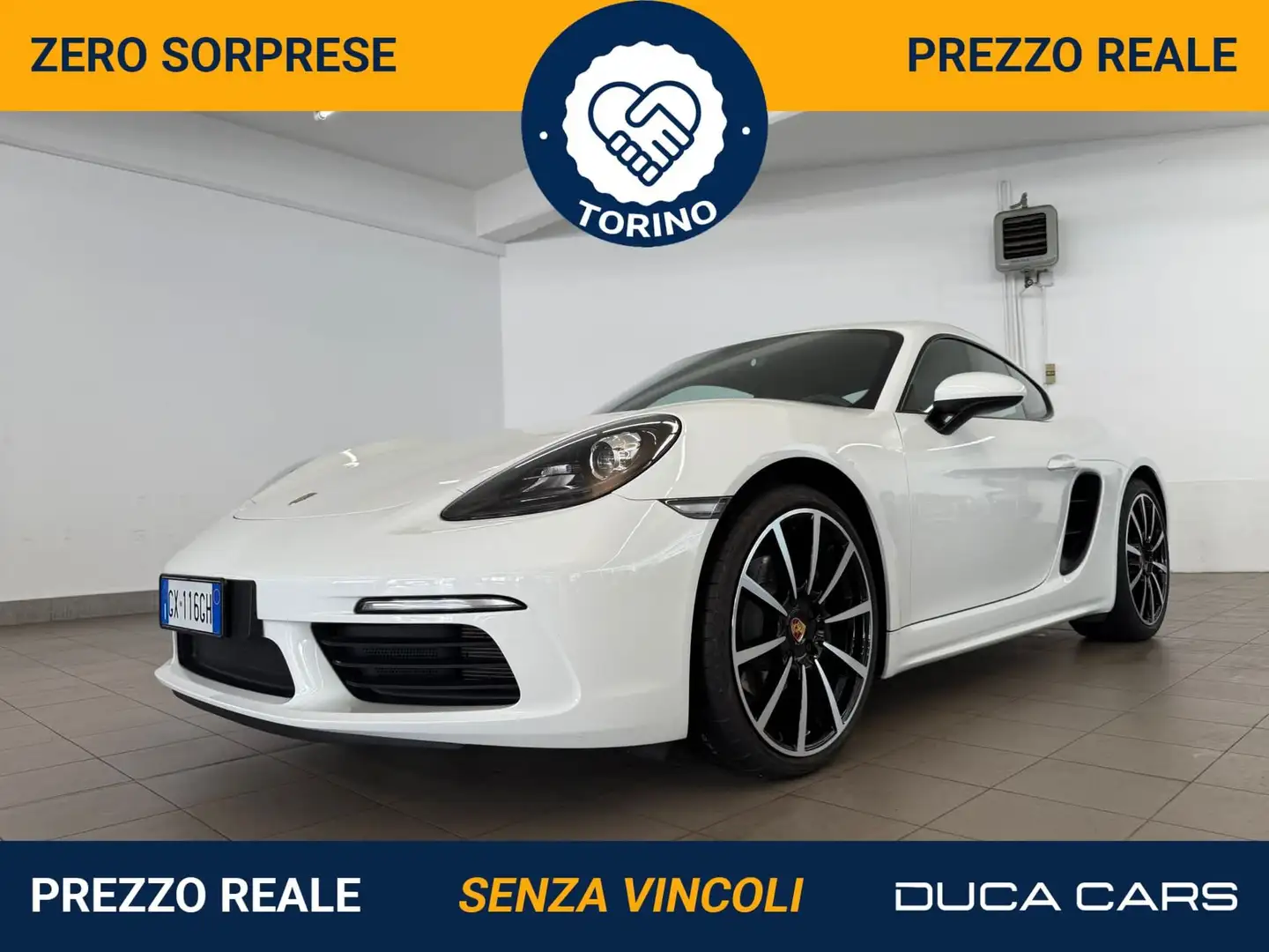 Porsche 718 Cayman 2.0 Bianco - 1