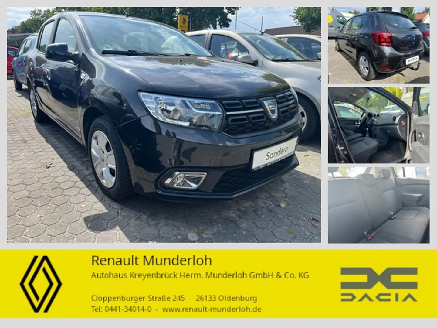Dacia Sandero Comfort Negro - 1