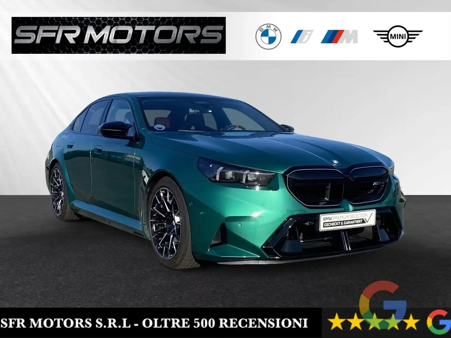 BMW M5 M5 LIMOUSINE *TETTO*360*IVA ESPOSTA* Verde - 1