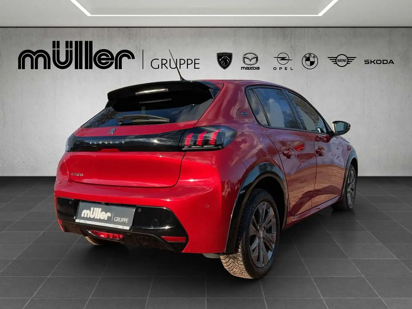 Peugeot 208 Elektro 136 Allure Pack Rot - 2