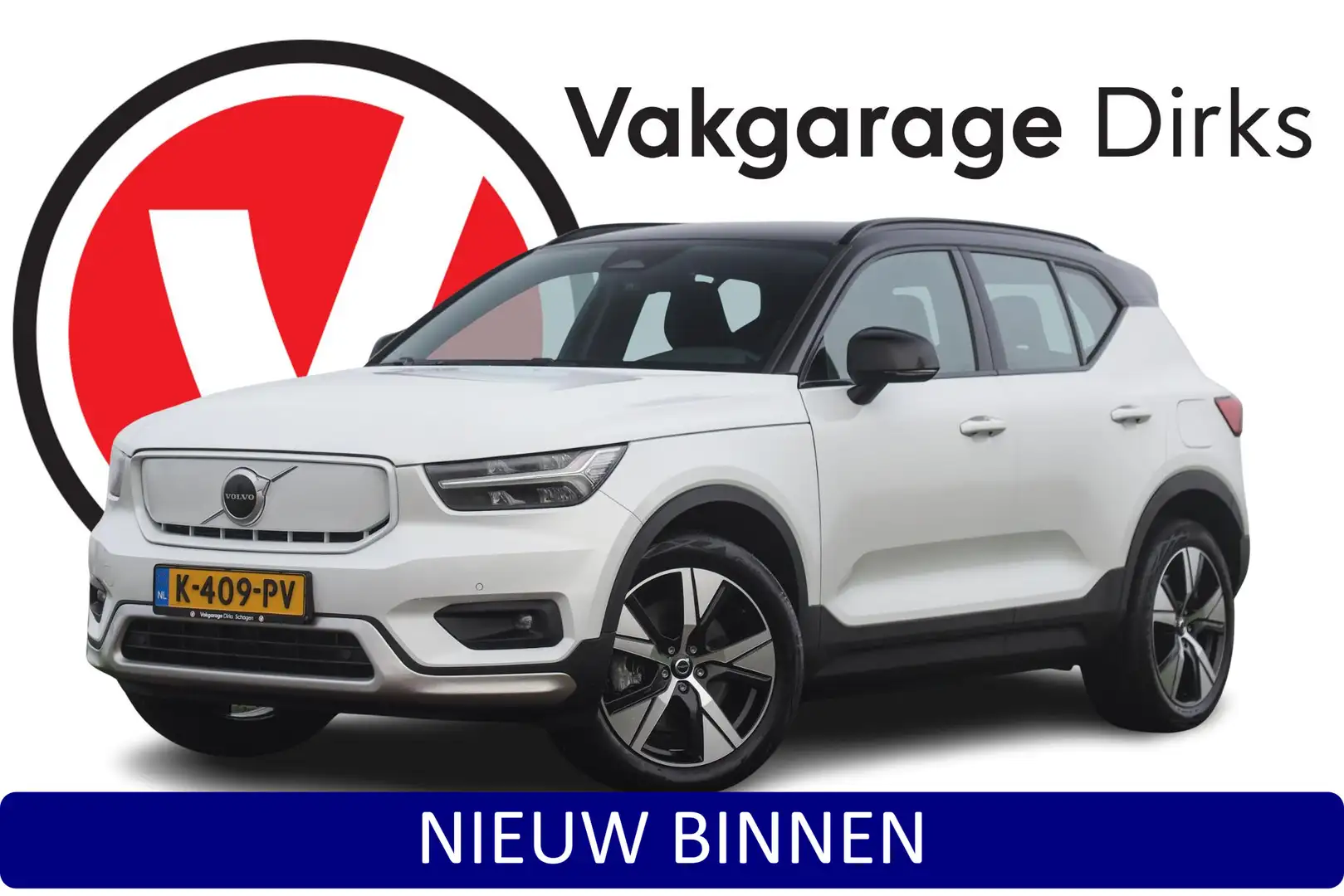 Volvo XC40 Recharge P8 AWD 408 PK R-Design ✅ Warmtepomp ✅ Led Blanc - 1