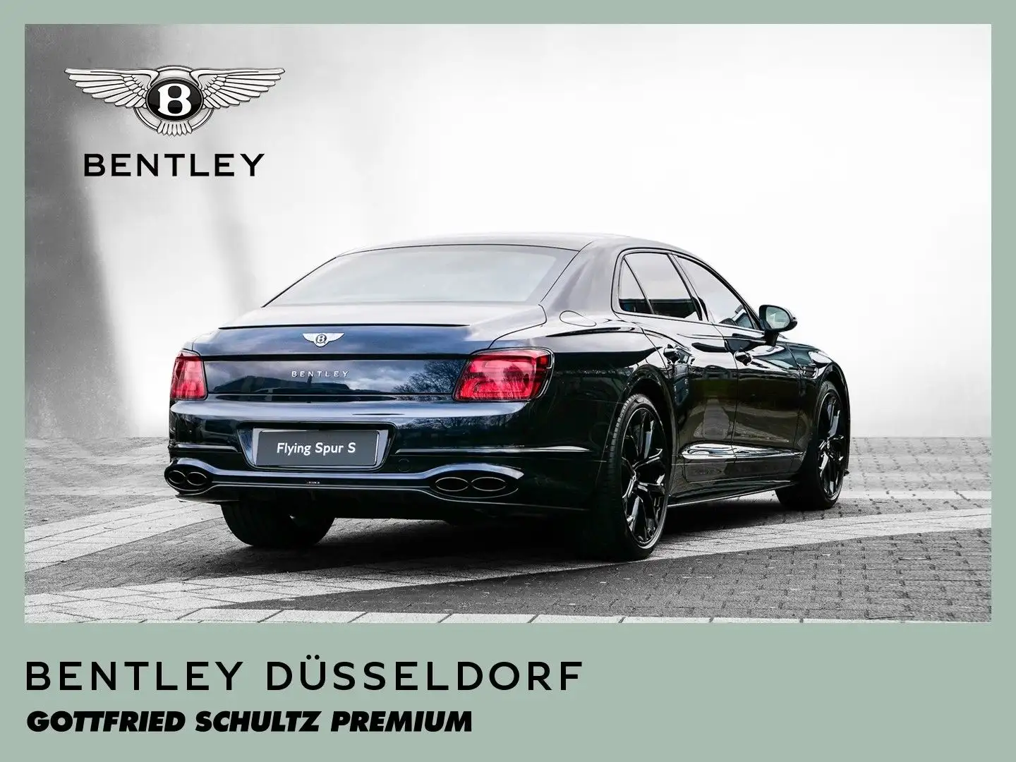 Bentley Flying Spur V8 S // BENTLEY DÜSSELDORF Blue - 2