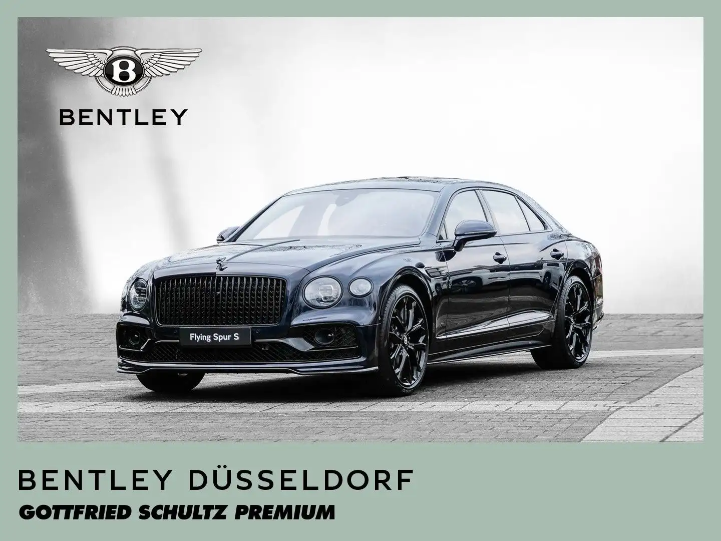Bentley Flying Spur V8 S // BENTLEY DÜSSELDORF Albastru - 1