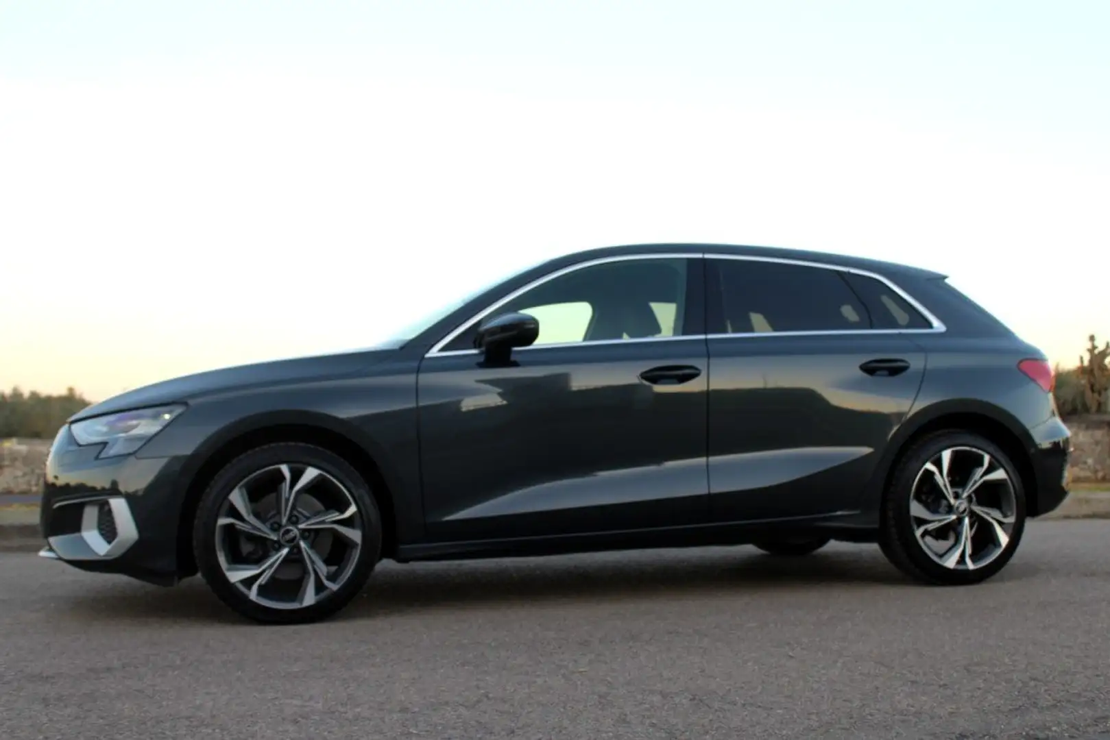 Audi A3 Sportback 2.0 TDI 115cv Aut. *PARK ASSIST *CARPLAY Gris - 2